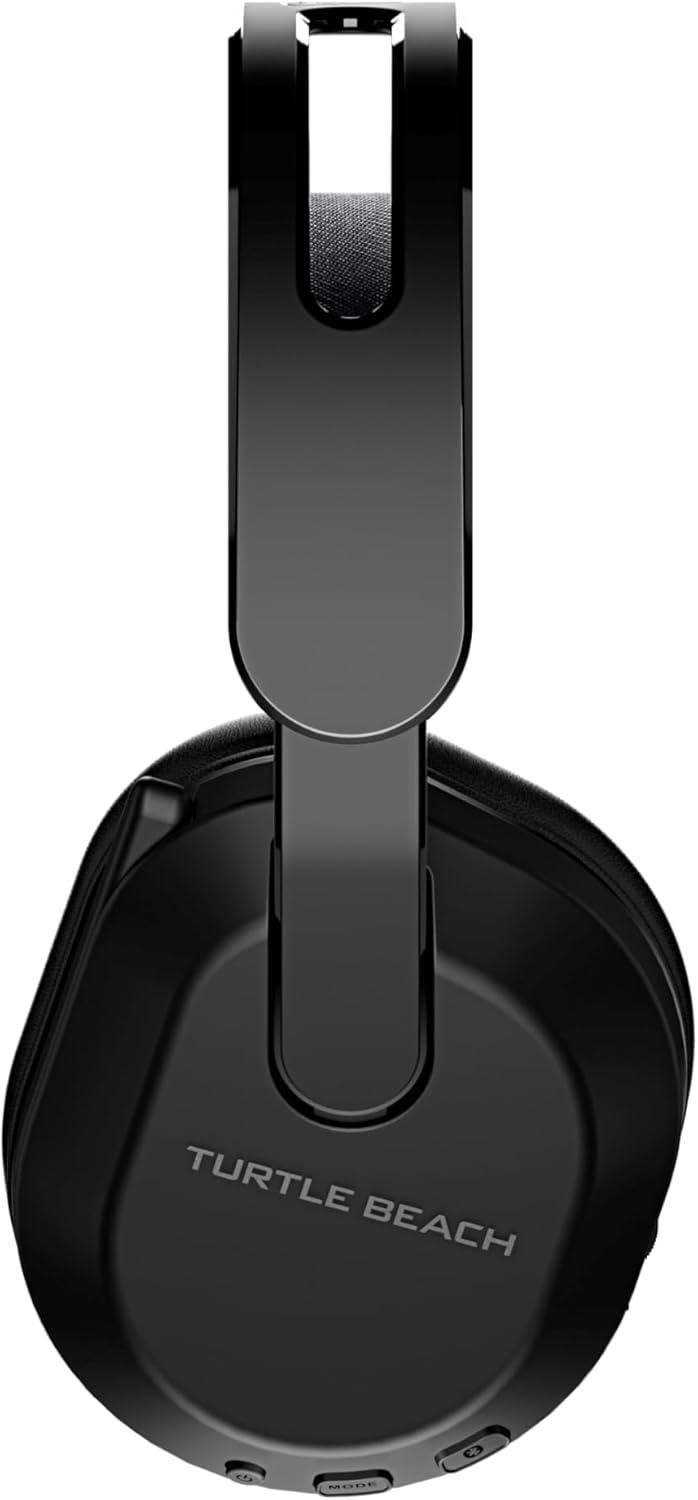 Turtle Beach Stealth 500 Wireless Amplified Gaming Headset for PS5, PS4, PC, & Mobile – 40-Hr Battery, Bluetooth, Memory Foam Cushions, Flip-to-Mute Mic, EQ Presets, Companion App – Black