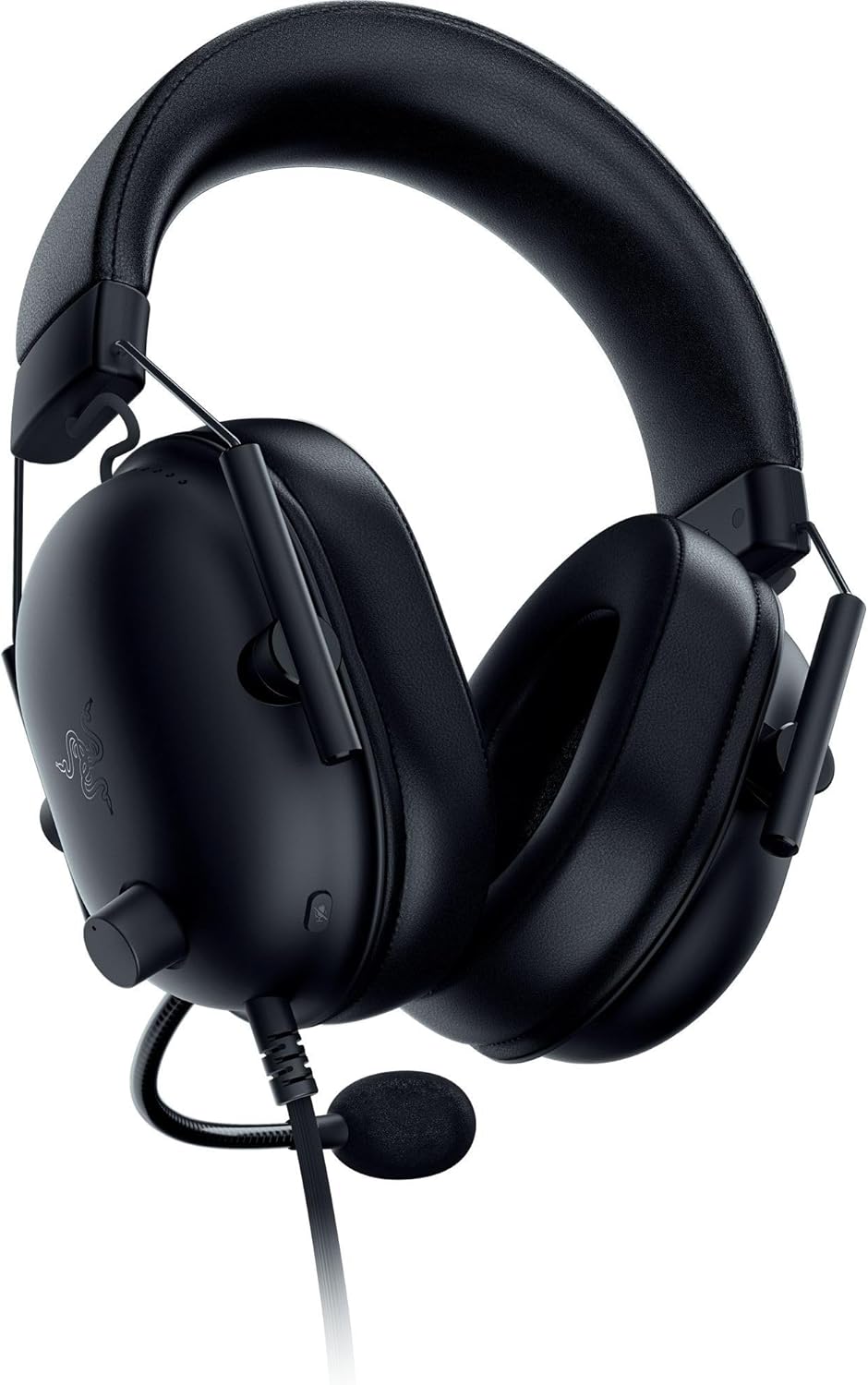 Razer BlackShark V2 X PlayStation Gaming Headset: 50mm Drivers - Cardioid Mic - Lightweight - Comfortable, Noise Isolating Earcups - for PS5, Xbox Series X, PC, Switch via 3.5 mm Audio Jack - Black