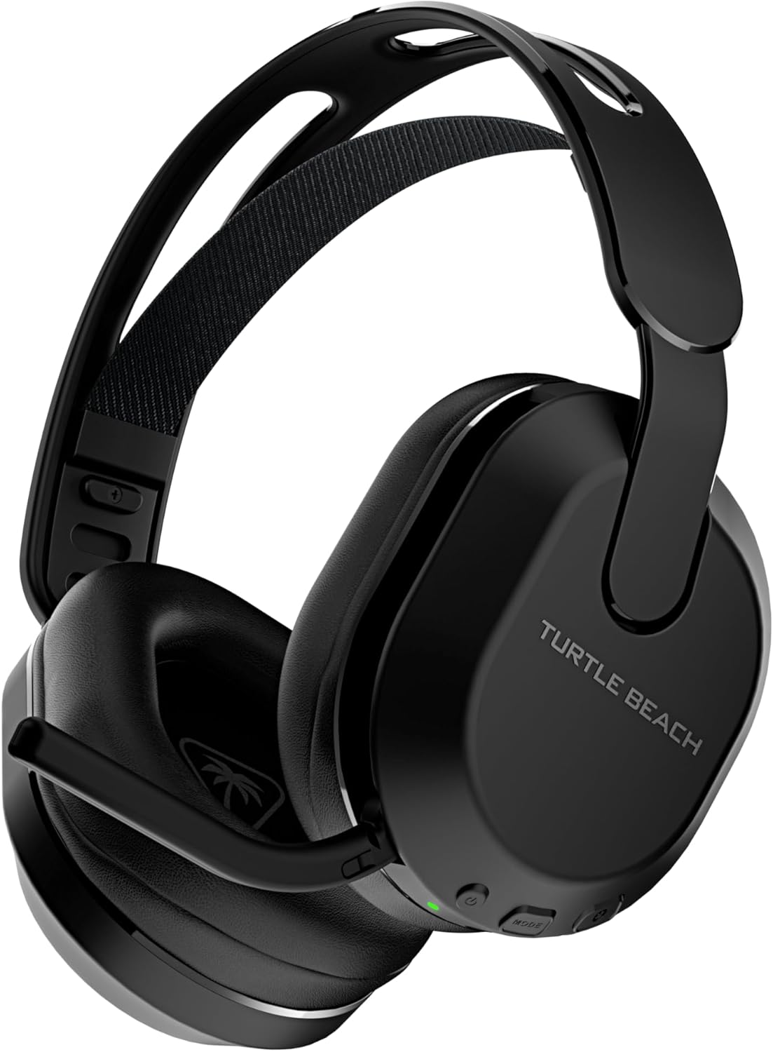 Turtle Beach Stealth 500 Wireless Amplified Gaming Headset for PS5, PS4, PC, & Mobile – 40-Hr Battery, Bluetooth, Memory Foam Cushions, Flip-to-Mute Mic, EQ Presets, Companion App – Black