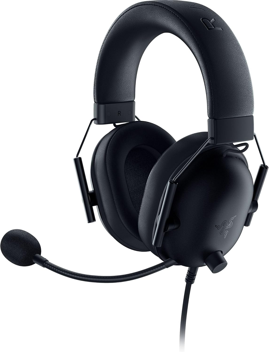 Razer BlackShark V2 X PlayStation Gaming Headset: 50mm Drivers - Cardioid Mic - Lightweight - Comfortable, Noise Isolating Earcups - for PS5, Xbox Series X, PC, Switch via 3.5 mm Audio Jack - Black