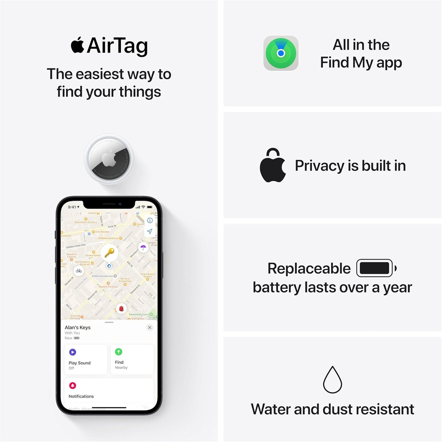 Apple AirTag (1-Pack)